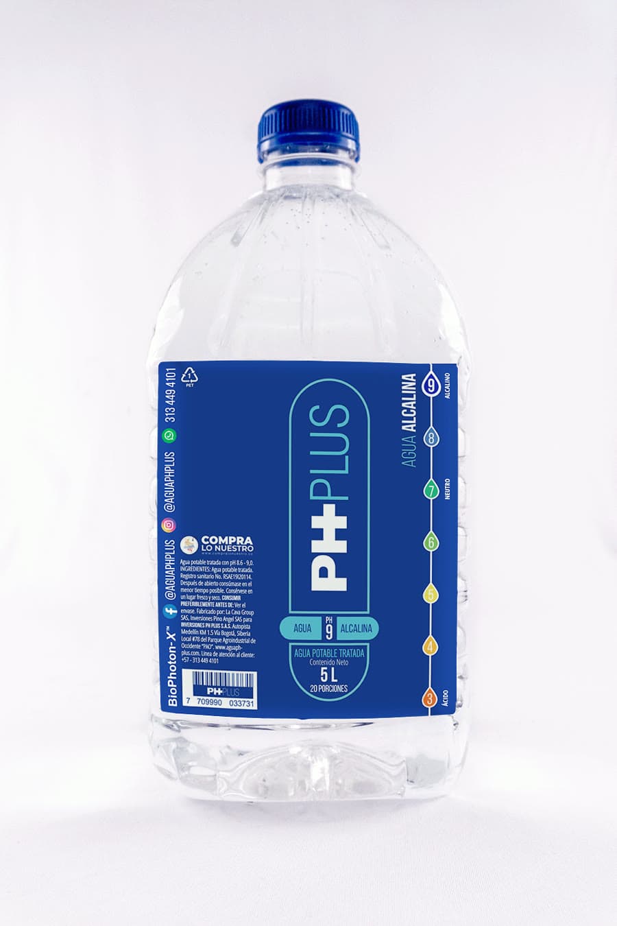agua ph plus 5LT x 1ud