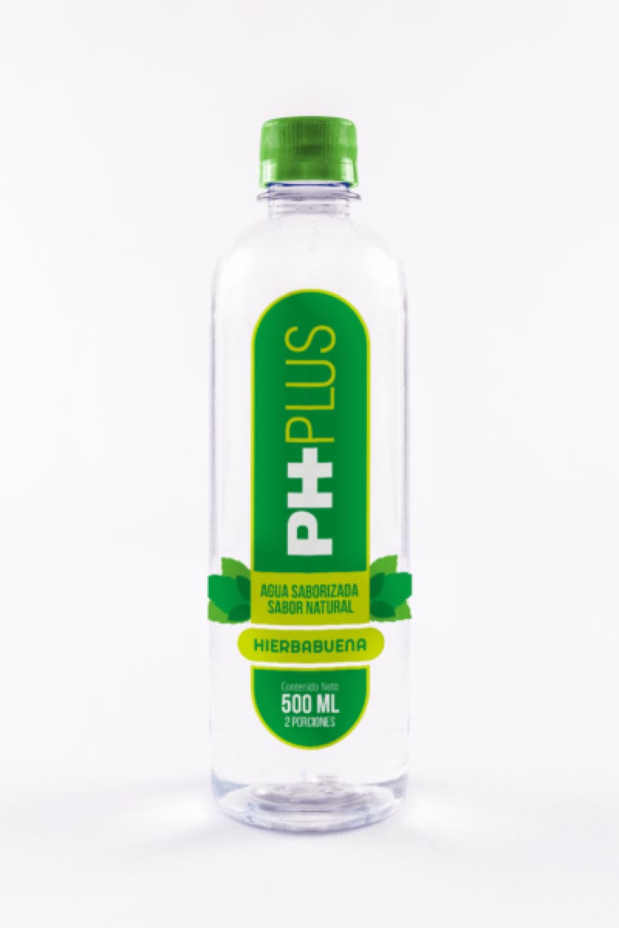 agua SABORIZADA ph plus HIERBABUENA 500 ml x 12 ud